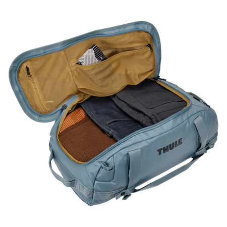 Torba podróżna Thule Chasm 40 l typu 2 w 1 – torba / plecak – szaroniebieska