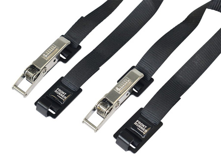 Dwa pasy Front Runner Quick Release do mocowania lodówki na platformie wysuwanej