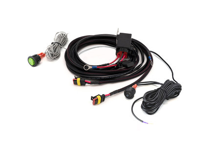 Wiązka Lazer Lamps do dwóch lamp — 3-pin Superseal, 1,2 m, włącznik chwilowy