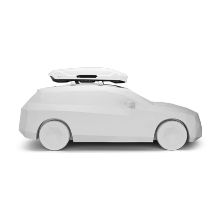 Box dachowy Thule Motion 3 XL 490 l – biały z połyskiem
