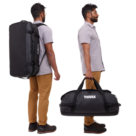 Torba podróżna Thule Chasm 70L typu 2 w 1 - torba/plecak - czarna