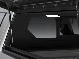 Hardtop Alu-Cab Contour – Toyota Hilux Travo 2026+ Double Cab, z oknami bocznymi
