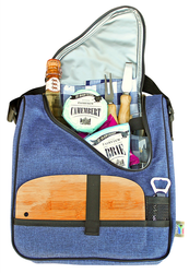 Camp Cover - Termiczny przybornik "Cheese & Wine", morski