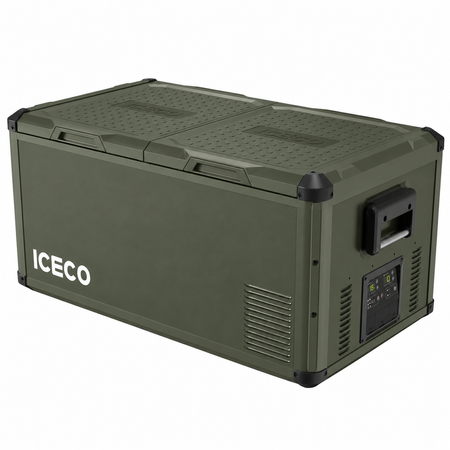 Lodówka kompresorowa ICECO VL90PROD 90 l 12/24 V Dual Zone – oliwkowa