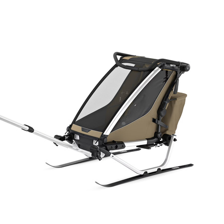 Przyczepka rowerowa dla dziecka Thule Chariot Cross 2 Single – khaki