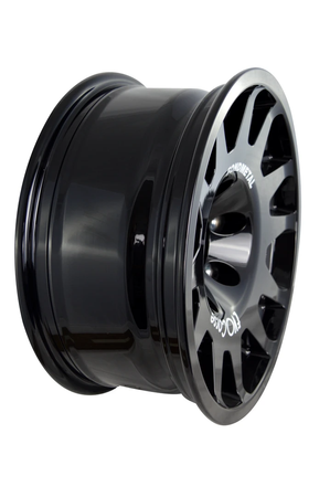 Felga aluminiowa Evo Corse DakarZero 8x16" do off-roadu i rajdów terenowych - czarna z połyskiem - Toyota