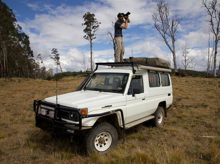 Pełny bagażnik dachowy Front Runner Slimline II do Toyoty Land Cruiser 78 Troopy