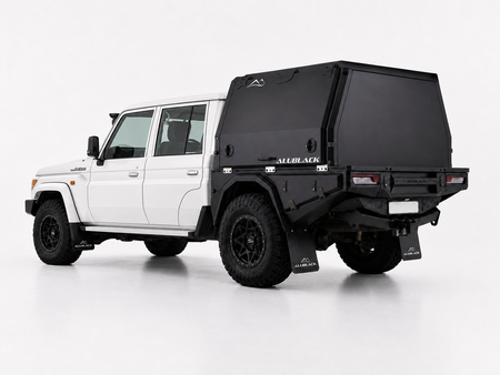 AluBlack Platforma ładunkowa z zabudową 3/4 do Toyota Land Cruiser 79 z podwójną kabiną