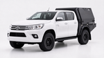 AluBlack Platforma ładunkowa z zabudową 3/4 do Toyota Hilux 2016+ z podwójną kabiną