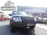 Zderzak przedni z bullbarem Fabryka4X4 – Mitsubishi Pajero IV 2015