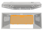 Panel MOLLE Alu-Cab MODCAP i Canopy Camper Fullsize – przednia ściana