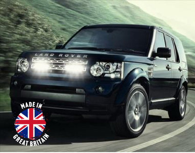 Zestaw lamp LED do grilla Lazer Lamps 2 × Triple-R 750 Gen2 Wide — Land Rover Discovery 4 (2009–2013)