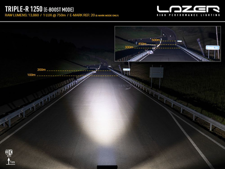 Listwa świetlna LED Lazer Lamps Triple-R 1250 Gen2, ze światłem pozycyjnym