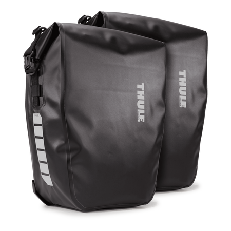 Sakwy rowerowe Thule Shield 2 × 25 l – czarne