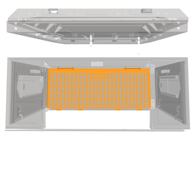 Alu-Cab ModCAP & Camper Molle Plate Front Panel DC & XC 