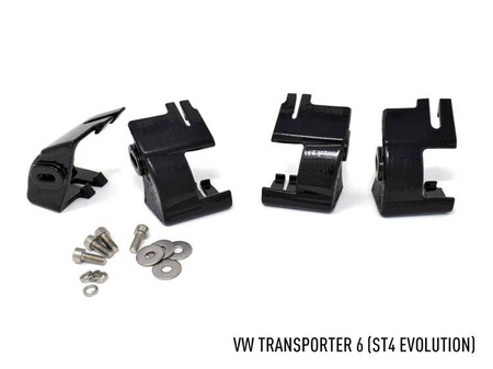 Zestaw lamp LED do grilla Lazer Lamps 2 × ST4 Evolution — Volkswagen T6 Highline / Trendline / Edition (2015–2018)