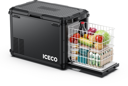 Lodówka kompresorowa ICECO VL45PLUS 42 l 12/24 V – czarna