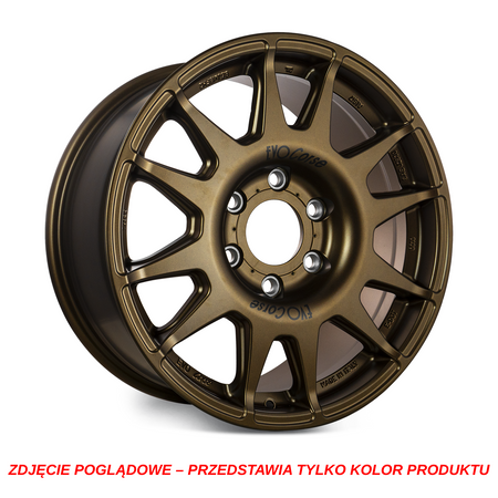 Felga aluminiowa Evo Corse DakarZero 9x20" do aut terenowych i miejskich - brązowa matowa - Toyota