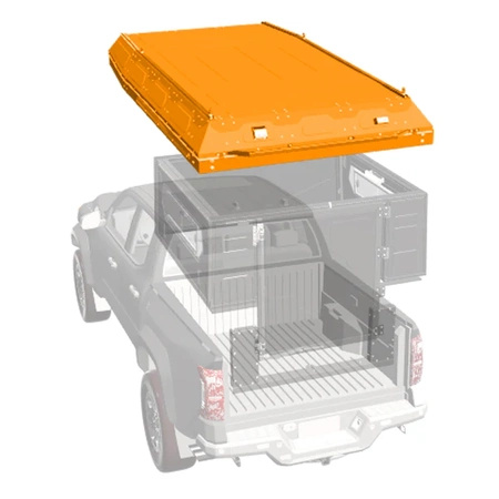 Alu-Cab ModCAP Worker Flat Roof D/Cab do Land Cruiser 79