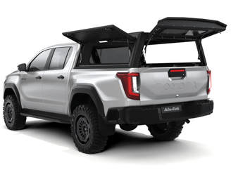 Hardtop Alu-Cab Explorer – Toyota Hilux Travo 2026+ Double Cab, blacha ryflowana
