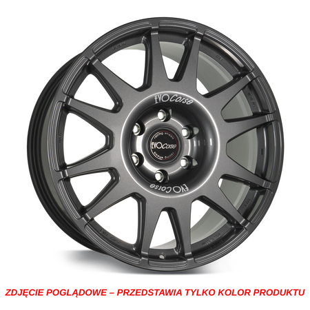 Felga aluminiowa Evo Corse DakarZero 9x20" do aut terenowych i miejskich - antracytowa - Toyota