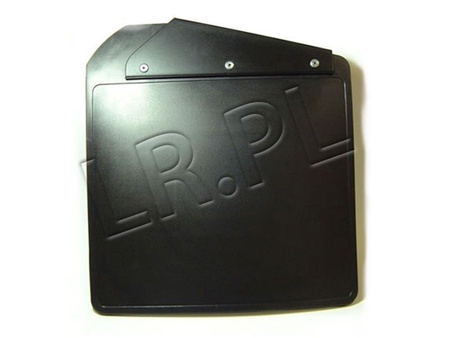 Chlapacz przedni lewy LR055333 — Defender 90/110/130, z uchwytem