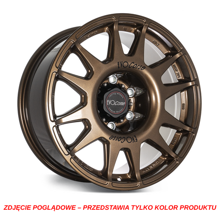 Felga aluminiowa Evo Corse DakarZero 9x20" do aut terenowych i miejskich - brązowy z połyskiem - Toyota