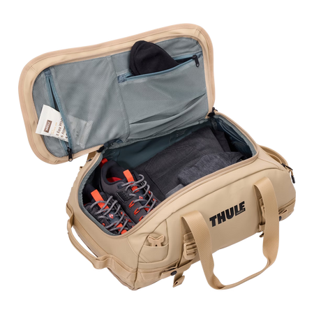 Torba podróżna Thule Chasm 30 l typu 2 w 1 – torba / plecak – beżowa