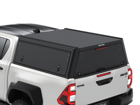 Hardtop Alu-Cab Guard – Toyota Hilux Revo 2016–2025 Double Cab, blacha ryflowana