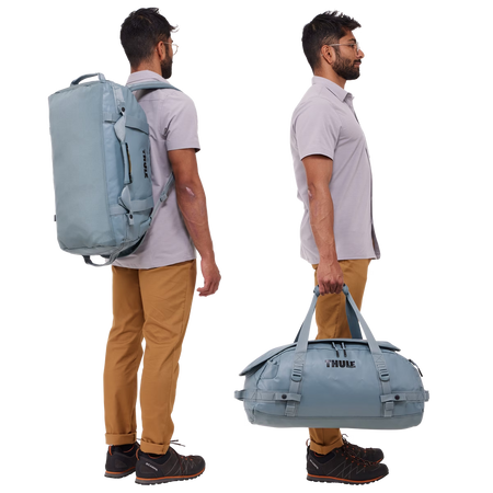 Torba podróżna Thule Chasm 40 l typu 2 w 1 – torba / plecak – szaroniebieska