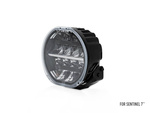 Osłona soczewki Lazer Lamps Sentinel 7″ — przezroczysta