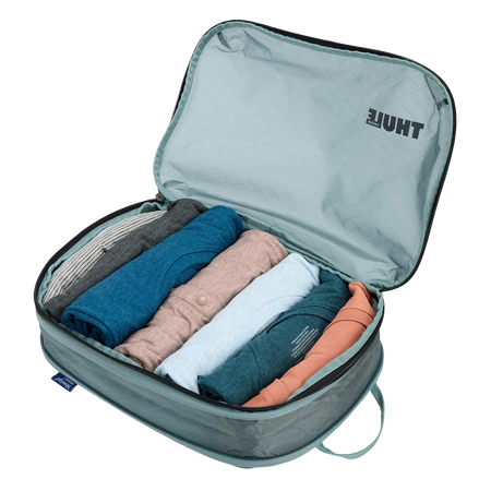 Pokrowce kompresyjne Thule Compression Cube Set – mały / średni szary staw