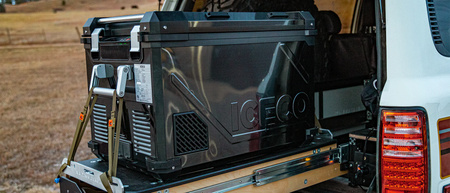 Lodówka kompresorowa ICECO APL55 55 l 12/24 V Dual Zone – czarna