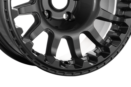 Felga aluminiowa Evo Corse Atlas NK 8x17" do off-roadu i rajdów terenowych - antracytowa - Toyota
