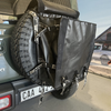 Torba na koło zapasowe Alu-Cab Small – czarna, wodoodporna, do opon do 28”