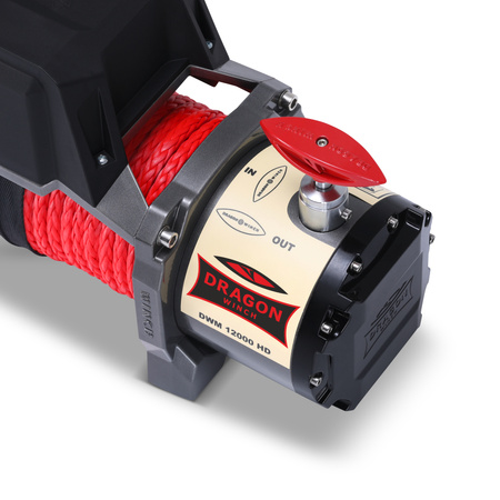 Wyciągarka Dragon Winch Maverick DWM 12000 HD lina syntetyczna czerwona 20m