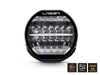 Okrągła lampa LED Lazer Lamps Sentinel 9″ Standard — czarna, ze światłem pozycyjnym