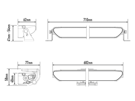 Lampa robocza LED Lazer Lamps Linear-24 Flood