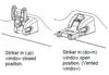 Blokada uchylna okna ARB Ascent Canopy Window Vent Catch