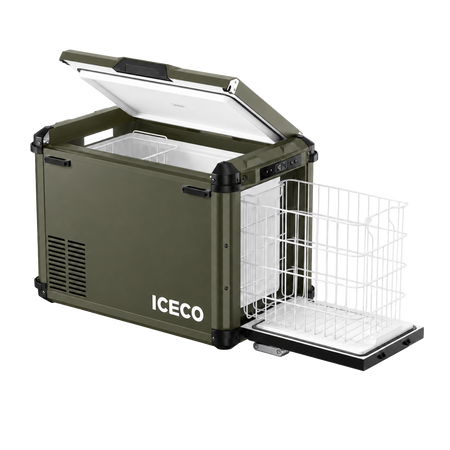 Lodówka kompresorowa ICECO VL45PLUS 42 l 12/24 V – oliwkowa