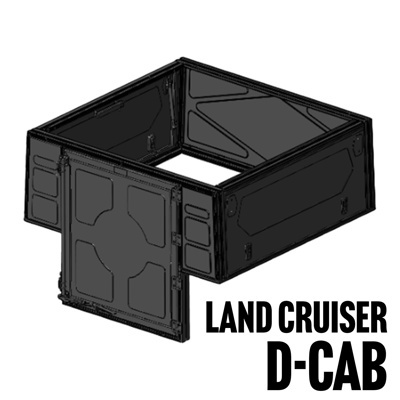 Moduł bazowy Alu-Cab ModCAP Double Cab do Toyota Land Cruiser 79