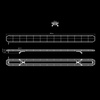 Belka sygnalizacyjna Strands Skylord EXP Warning Light Roof Bar - 2000 mm