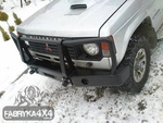 ZDERZAK PRZÓD Z BULLBAREM MITSUBISHI PAJERO I