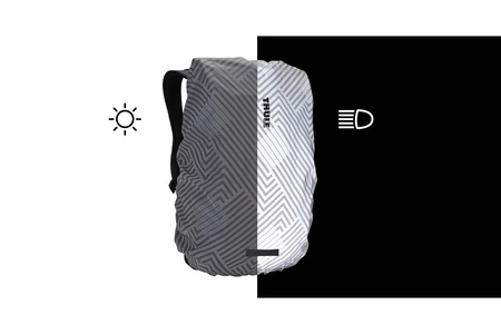 Pokrowiec przeciwdeszczowy na plecak do 30 l Thule Backpack Rain Cover – kolor srebrny