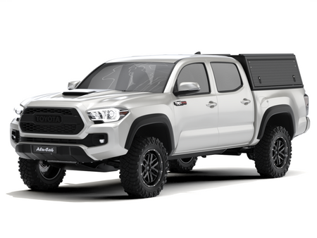 Hardtop Alu-Cab Guard – Toyota Tacoma III 2016–2023 Double Cab Short Bed 5 ft, blacha ryflowana