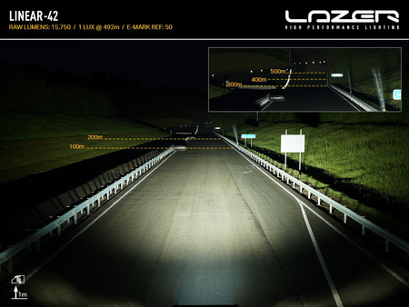 Listwa świetlna LED Lazer Linear-42 Standard