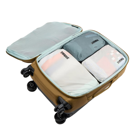 Półprzezroczysty pokrowiec Thule Compression Packing Cube - szary staw, mały