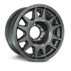 Felga aluminiowa Evo Corse DakarSuperZero 8.5x17" do off-roadu i rajdów terenowych - antracytowa - Toyota