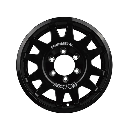 Felga aluminiowa Evo Corse DakarZero 8x16" do off-roadu i rajdów terenowych - czarna z połyskiem - Toyota