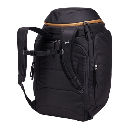 Plecak na buty narciarskie i snowboardowe Thule RoundTrip Boot Backpack 60 l – czarny / pomarańczowy
